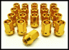 Forged Lug Nuts Gold or Black or Blue