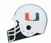 Universal Pilot College Helmet Hitch Receiver - U of Miami - 1PC - CR-H951