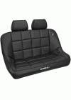 Corbeau Baja Bench Seat Black Vinyl Headrest - 42 Inch - HR01