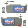 L&R 7 in TFT LCD SUNVISOR MONITOR WITH TV TUNER