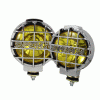 Spyder Super 4x4 Black Housing Fog Lights with Switch - Yellow - FL-CH-8061BK-Y