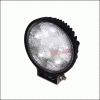 Universal Spec-D 6 LED - Black Work Light Round - LF-4006RND