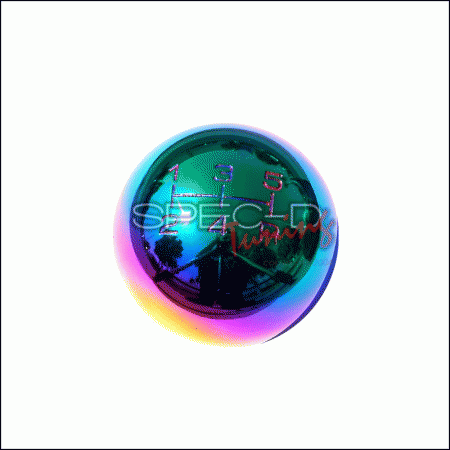 Mercedes  Universal Spec-D 310 Style 5 Speed Manual Shift Knob - Neo Chrome - SK-310NC-5-SD