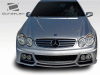 Mercedes-Benz CLK Duraflex W-1 Front Bumper Cover - 1 Piece - 107684