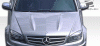 Mercedes-Benz C Class Duraflex C63 Look Hood - 1 Piece - 107193