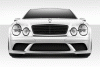 Mercedes-Benz CLK Duraflex Black Series Look Wide Body Front Bumper Cover - 1 Piece - 112557