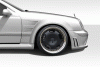 Mercedes-Benz CLK Duraflex Black Series Look Wide Body Front Fender Flares - 2 Piece - 112560