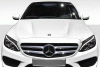 Mercedes-Benz C Class Duraflex W204 C63 Look Hood - 1 Piece - 112749