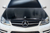Mercedes-Benz C Class Carbon Creations W204 C63 Look Hood - 1 Piece - 112987