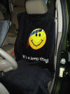 Jeep Smiley Logo Seat Armour Cover