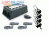Universal LED Glow HID Strobe Light Kit - 4PC - LU-strobe 4pc