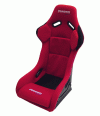 Universal Megan Racing Pro-Series Carbon Fiber Bucket Seat - Red - BS-RD-CF