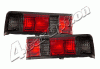 Mercedes-Benz C Class 4 Car Option Taillights - Red & Clear - LT-MBZW201RSM-KS