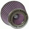 Universal Ractive Superflow Air Filter - 3 Inch - Chrome - SF100