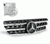 Mercedes ML 4CarOption Front Hood Grille - GRA-W1639805W164-BK