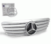 Mercedes S Class 4CarOption Front Hood Grille - GRA-W2209902WCL-SL