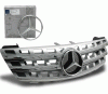Mercedes ML 4CarOption Front Hood Grille - GRA-W1640608WNML-SL