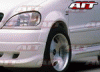Mercedes ML AIT Racing Waldo Style Wide Body Flares - MBML98HIWALFLR