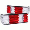 Mercedes-Benz S Class Anzo Taillights with Red Housing - Clear Lens - 221132