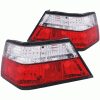 Mercedes-Benz E Class Anzo Taillights with Red Housing - Clear Lens - 221159