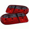 Mercedes-Benz E Class Anzo G2 Taillights with Red Housing - Smoke Lens - Without LED - 221207