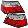  Red Clear Crystal Lens Taillights