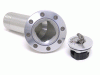 RideTech Billet Locking Gas Cap - Silver - 81000034