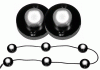Anzo LED Heavy Duty 6-Pod 1W Bed Rail-Rock Crawler Lighting - 861123