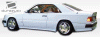 Mercedes-Benz E Class Duraflex AMG Look Side Skirts Rocker Panels - 2 Piece - 105062
