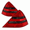 Mercedes-Benz SLK Xtune LED Tail Lights R171 AMG Style - Red Smoked - ALT-JH-MBR17098-LED-RS