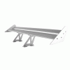 Spyder Type I 52 Inch Double Deck GT Wing Aluminum - Silver - GTW-SP-TI-SL