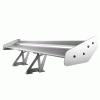 Spyder Type V 52 Inch Double Deck GT Wing Aluminum - Silver - GTW-SP-TV-SL