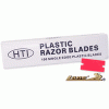 Lanes Plastic Razor Blades Single-Edge - 100 Piece - HT-PB100