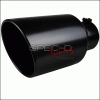 Universal Spec-D Exhaust Tip- 5 Inch Inlet, 8 Inch Outlet - MF-TP0508D-BS-TD