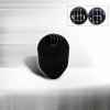 Universal Spec-D Manual Shift Knob - Black - SK-400BK-SD