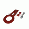 Universal Spec-D Front Tow Hook - Red - TOW-9001RD