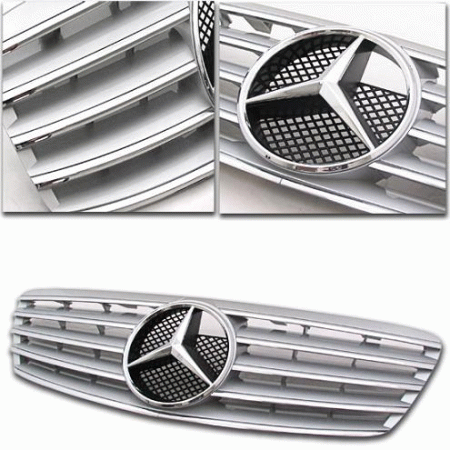 Mercedes  S Class Sports Grille - Silver