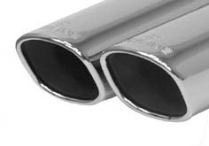 Mercedes  Mercedes-Benz S Class 300SL Remus Rear Silencer with Dual Exhaust Tips - Square - 507193 0542