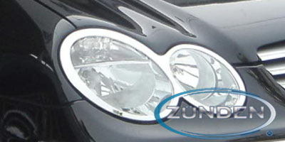 Mercedes  Mercedes-Benz CLK Zunden Chrome Headlight Trim