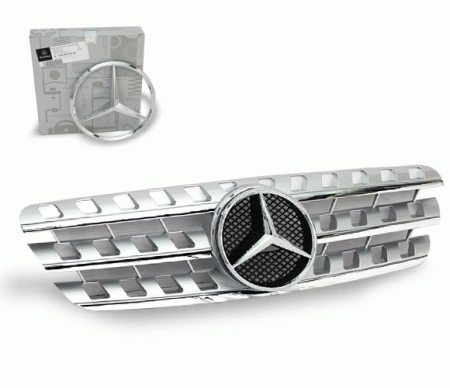 Mercedes  Mercedes ML 4CarOption Front Hood Grille - GRA-W1639805W164-SL