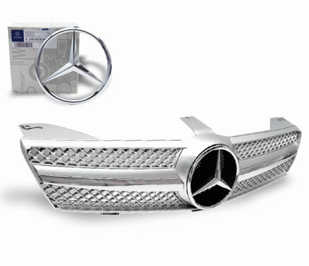 Mercedes  Mercedes CLS 4CarOption Front Hood Grille - GRA-W2190608WSLN-SL