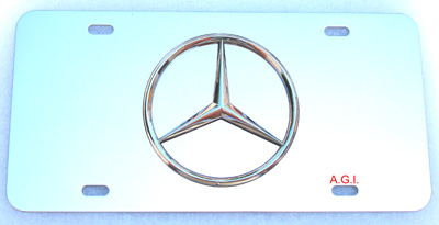Mercedes  Mercedes LOGO Plate Chrome