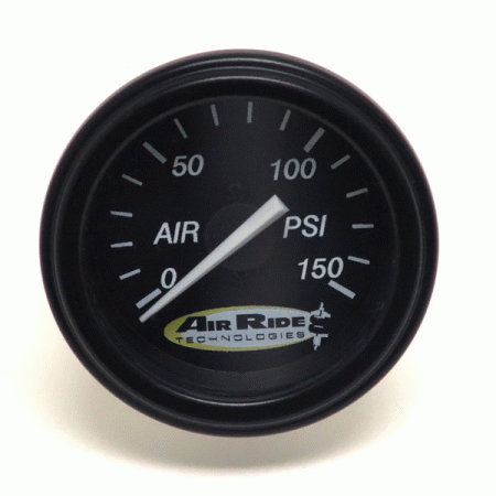 Mercedes  RideTech White Dual Needle Gauge with Fittings - 31960001
