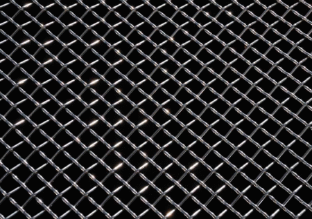 Mercedes  T-Rex Stainless Steel Wire Mesh Flat - Polished - 54009