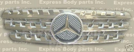 Mercedes  Chrome ML grille 06 Style