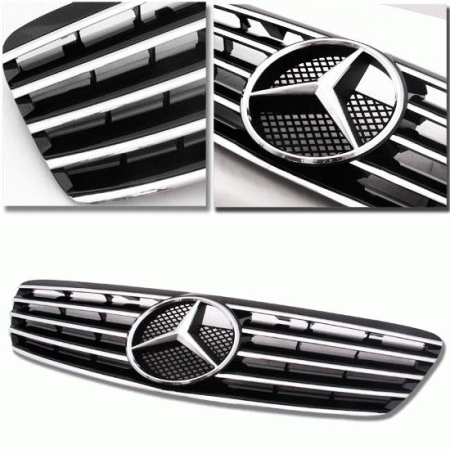 Mercedes  S Class Sports Grille - Black