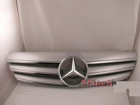 Mercedes  W209 Sport Grille Silver