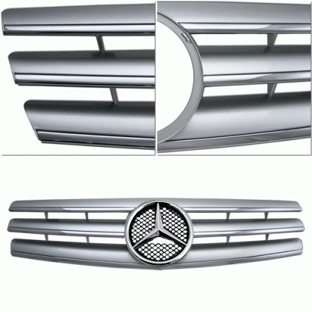 Mercedes  SL Silver Grille