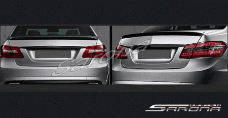 Mercedes  Mercedes-Benz E Class Sarona Trunk Wing - MB-053-TW