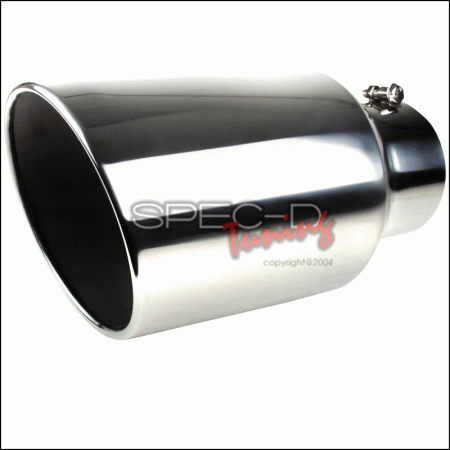 Mercedes  Universal Spec-D Exhaust Tip- 5 Inch Inlet, 8 Inch Outlet - MF-TP0508D-S-TD